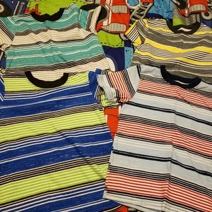 Bundle of 4 Striped Shirts